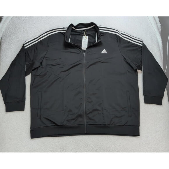 Adidas Men's 4XL Essentials Warm-Up Tracksuit 3-Stripes NWT - Picture 11 of 11